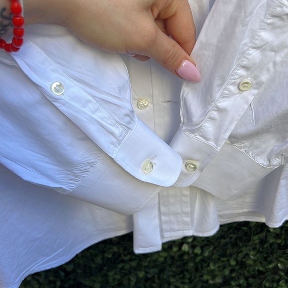 Ralph Lauren Tailored Fit white Button Down Shirt - Picture 3 of 6
